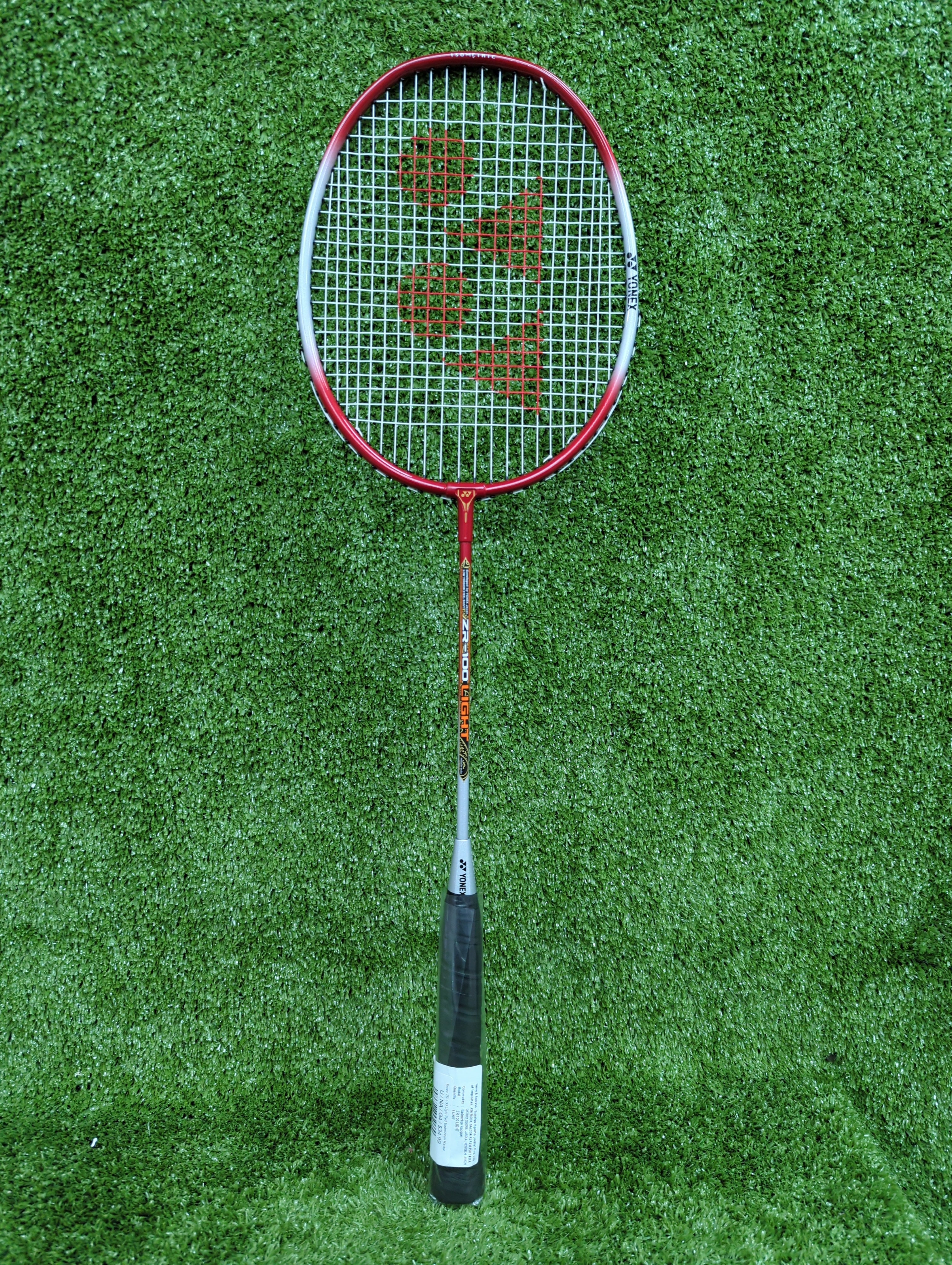 Yonex ZR-100 Light Red Badminton Racket Prestrung - Made in India