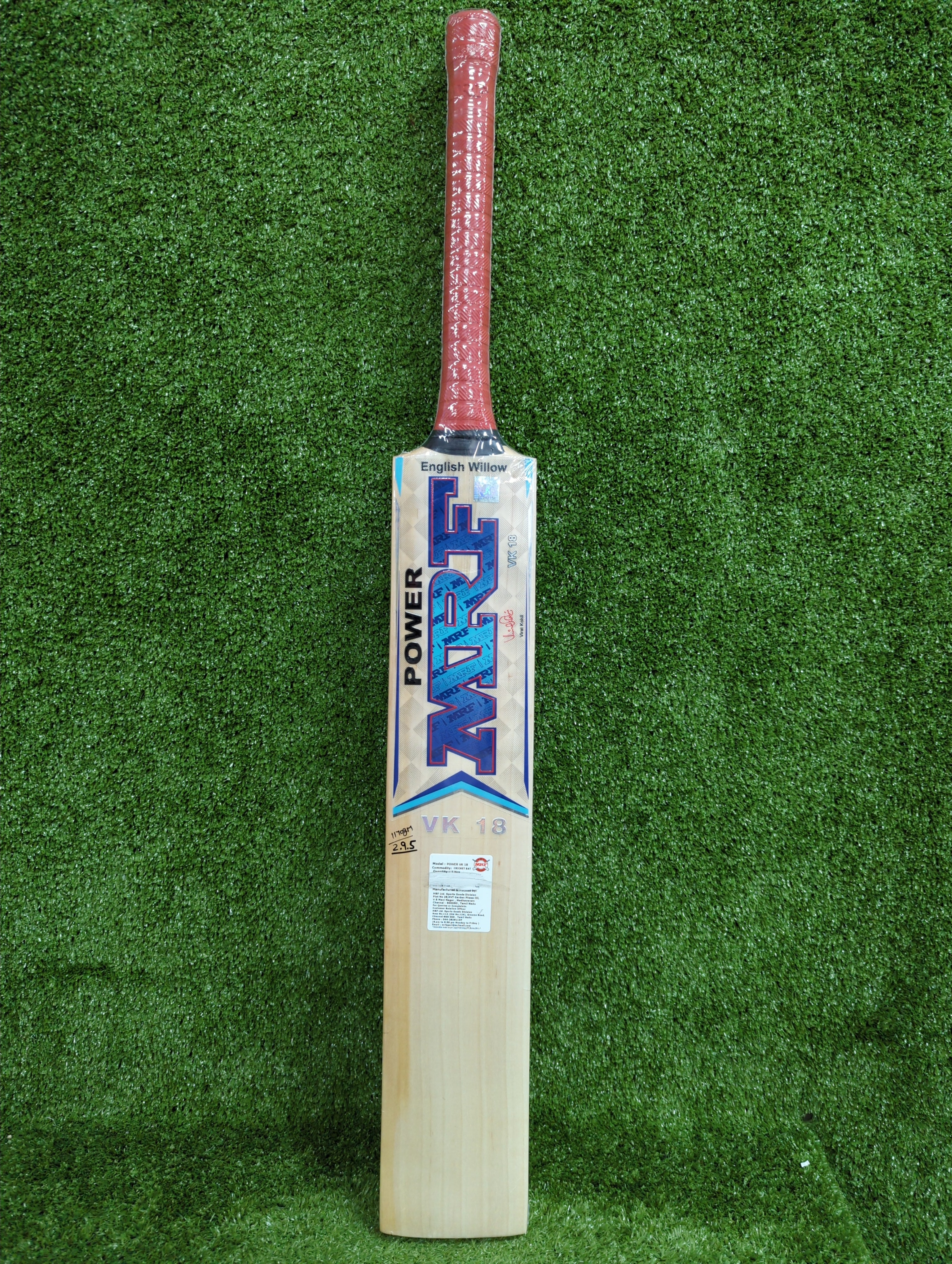 MRF Power VK 18 English Willow Cricket Bat