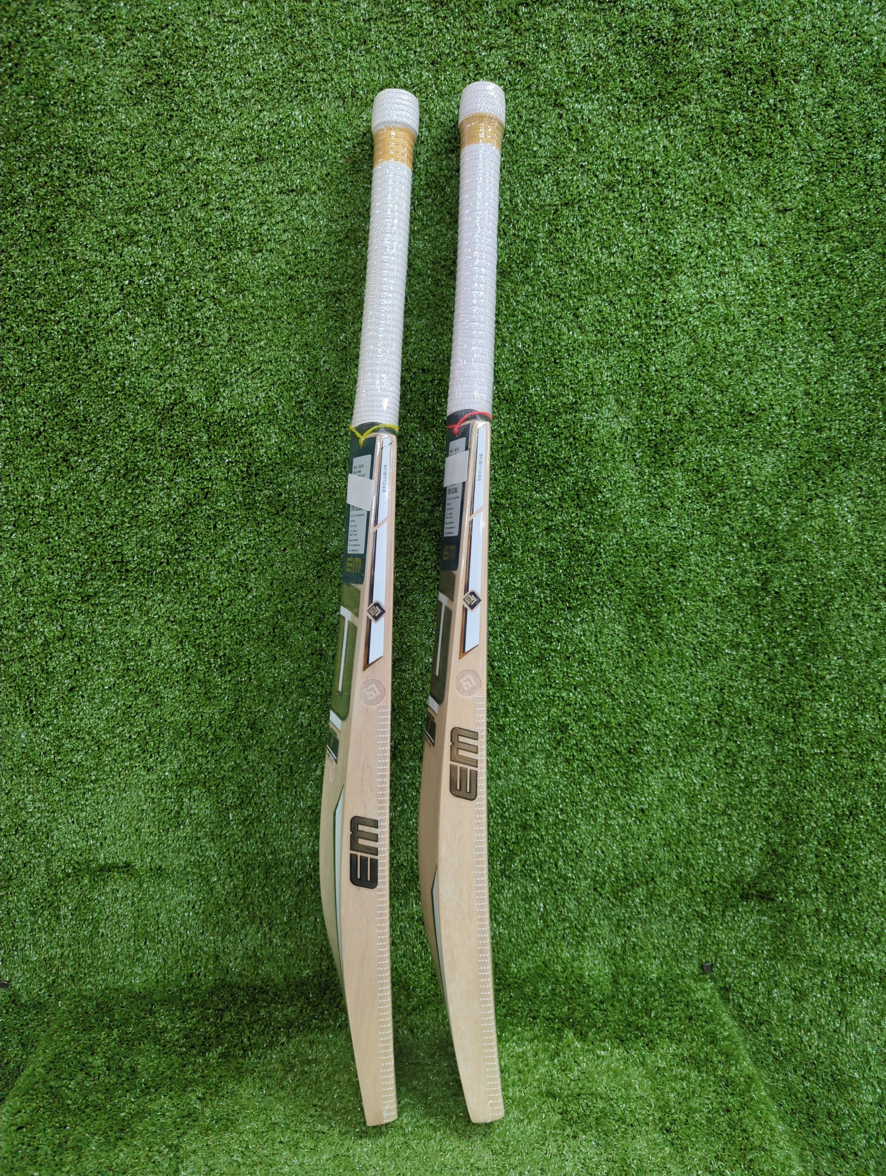 EM GT Exclusive Elite Leather Ball Selected Willow Cricket Bat