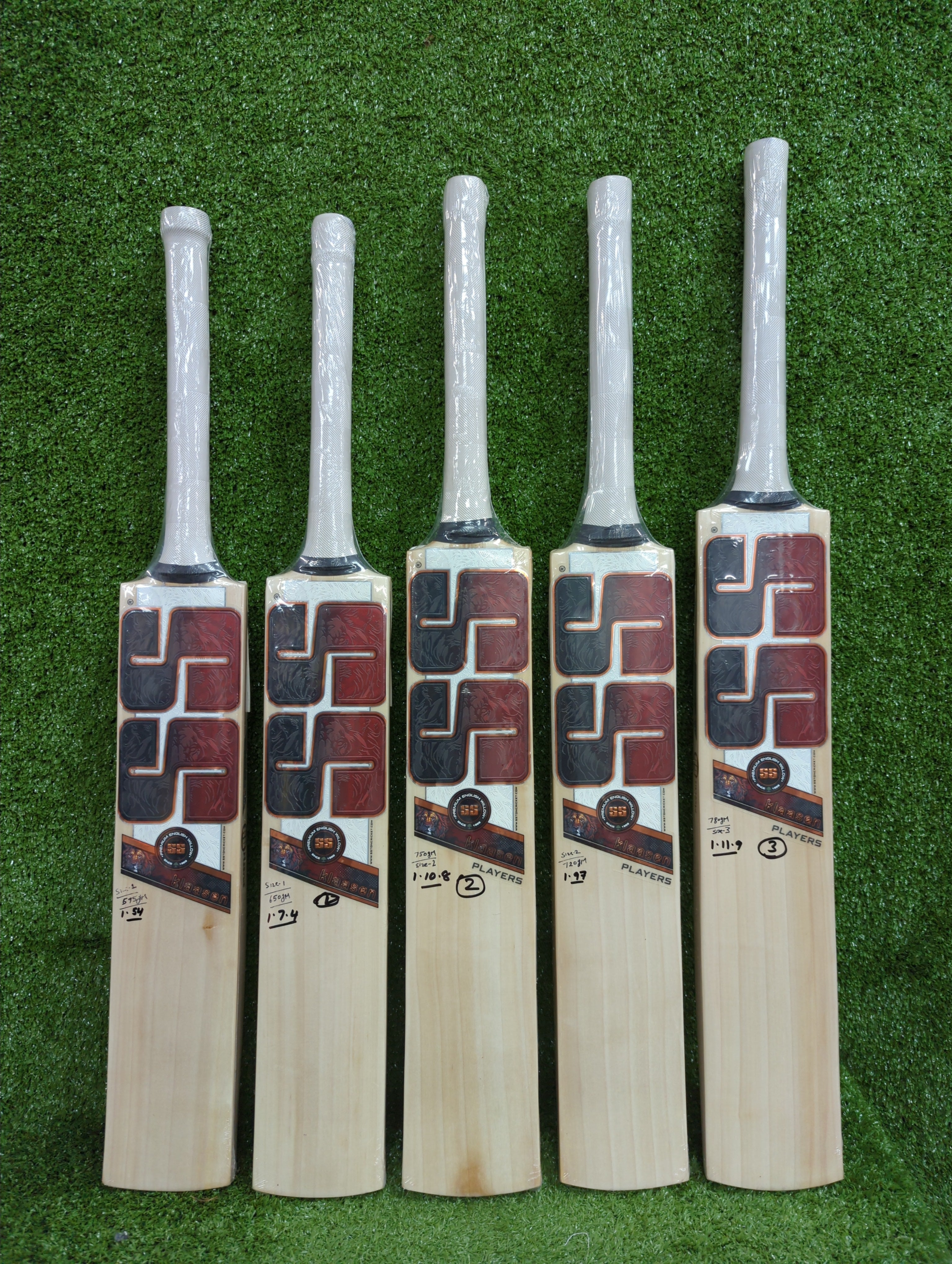SS Heinrich Klassen Players Colt Junior / Youth English Willow Cricket Bat