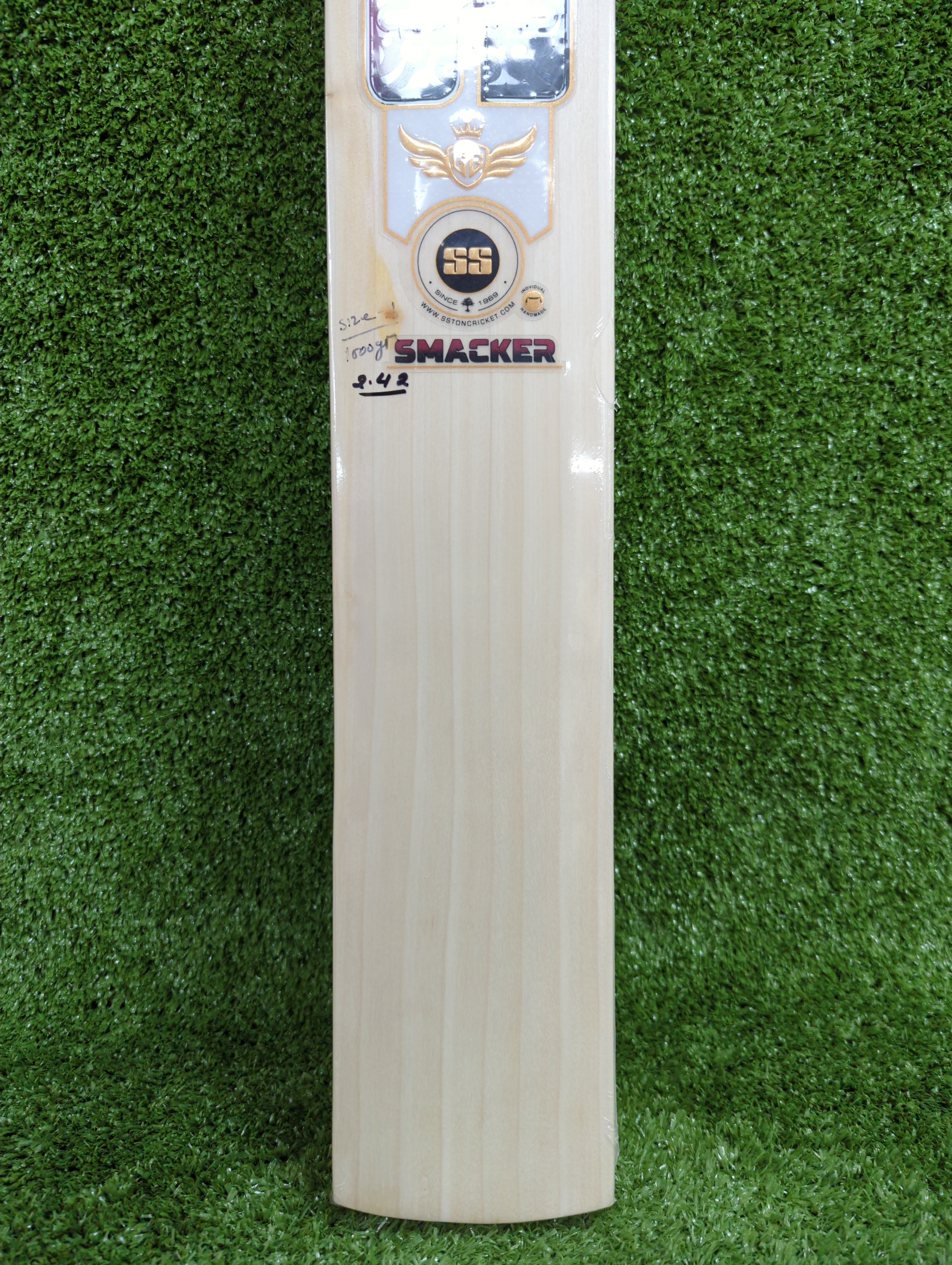 SS GG Smacker Youth Harrow Cricket Bat (Red Sticker)