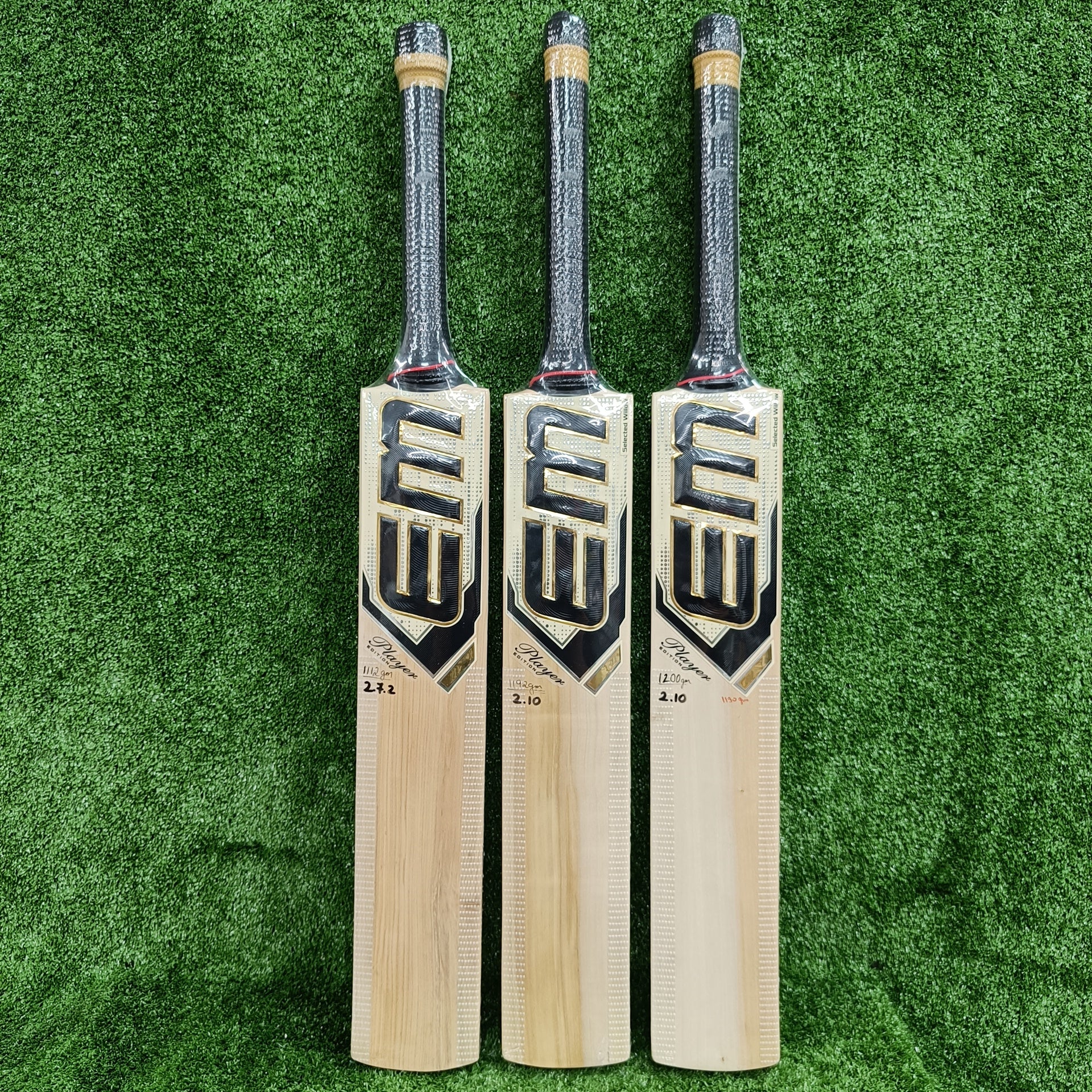 EM Maxxum Player Edition Selected Willow Cricket Bat (Gold)