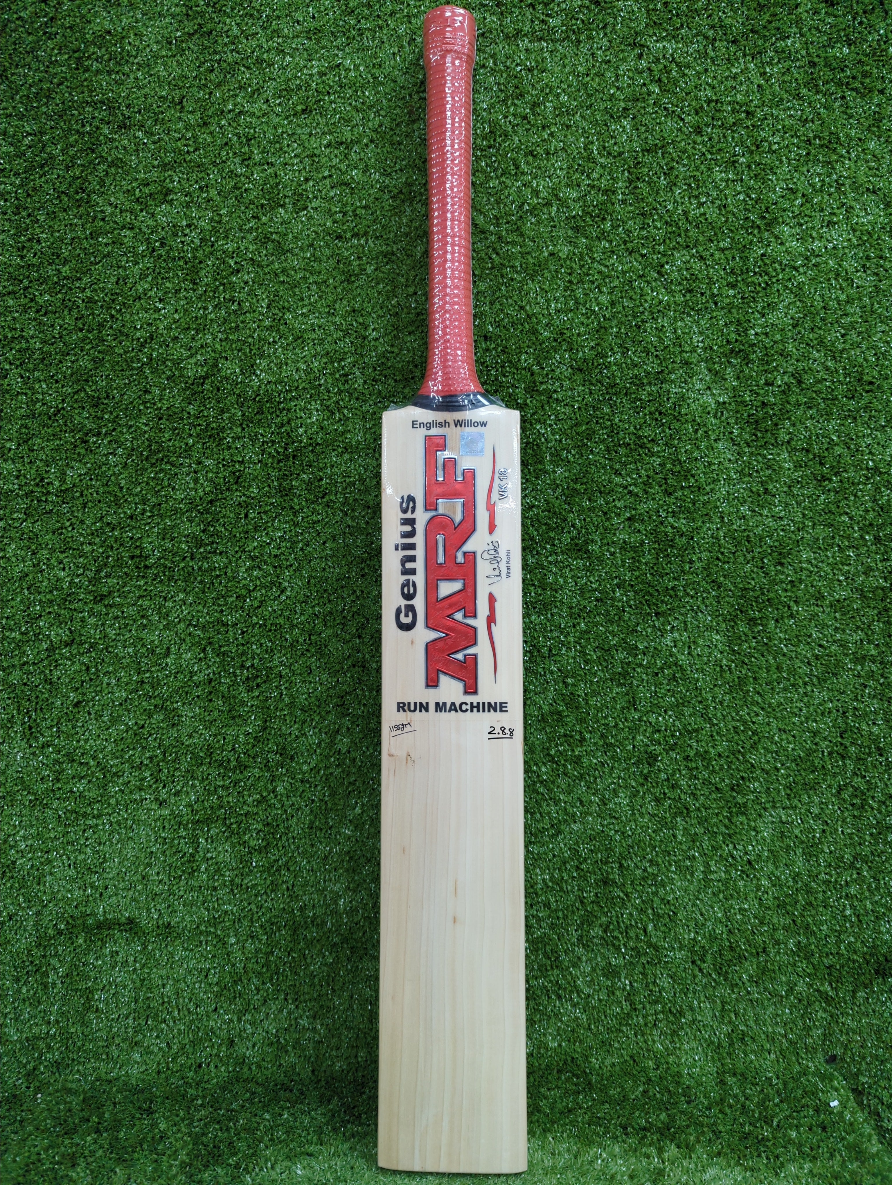 MRF Genius Run Machine VK 18 Cricket Bat English Willow