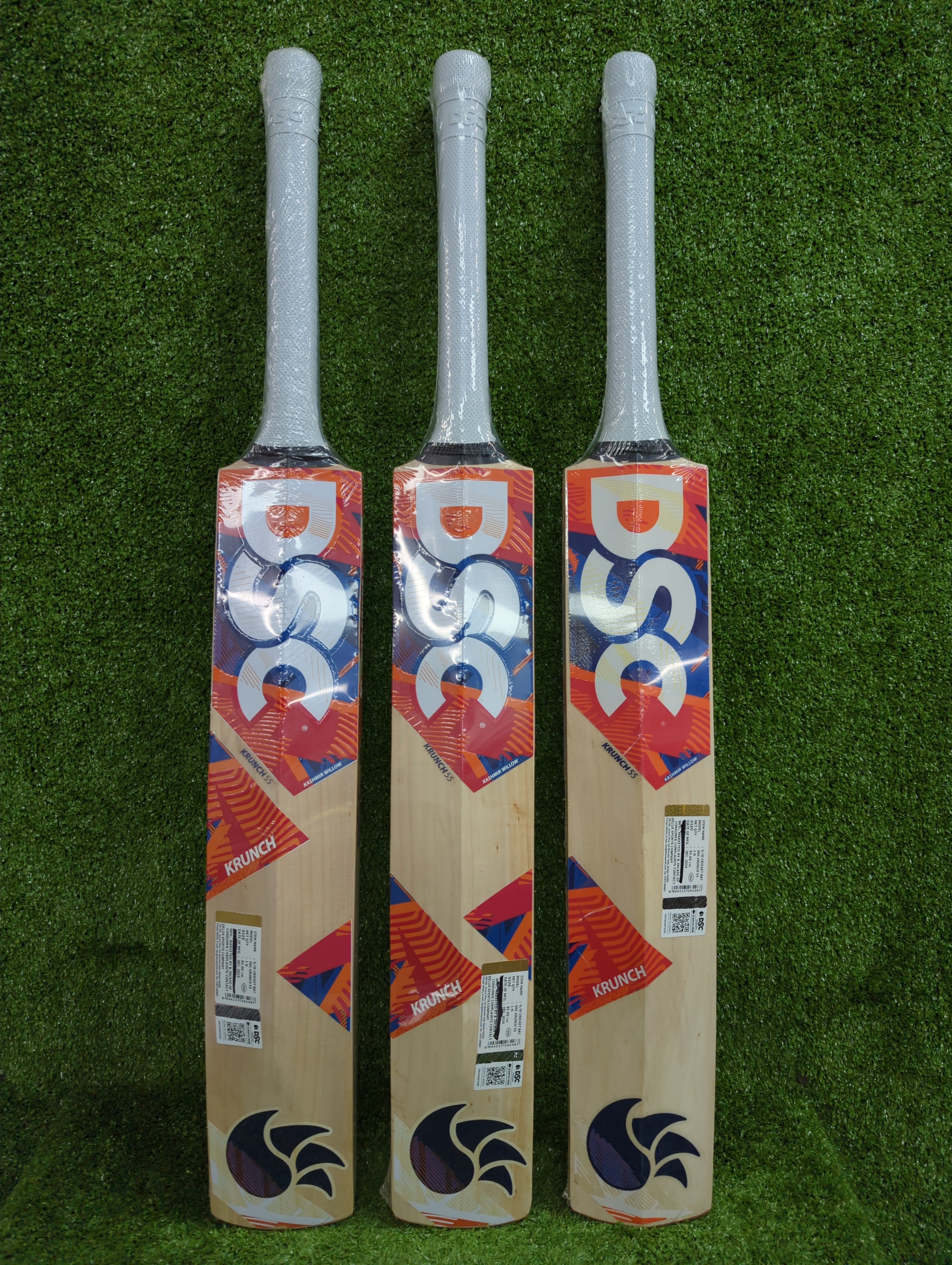 DSC Krunch 55 Kashmir Willow Cricket Bat by DSC - packaging view - TopCricketStore