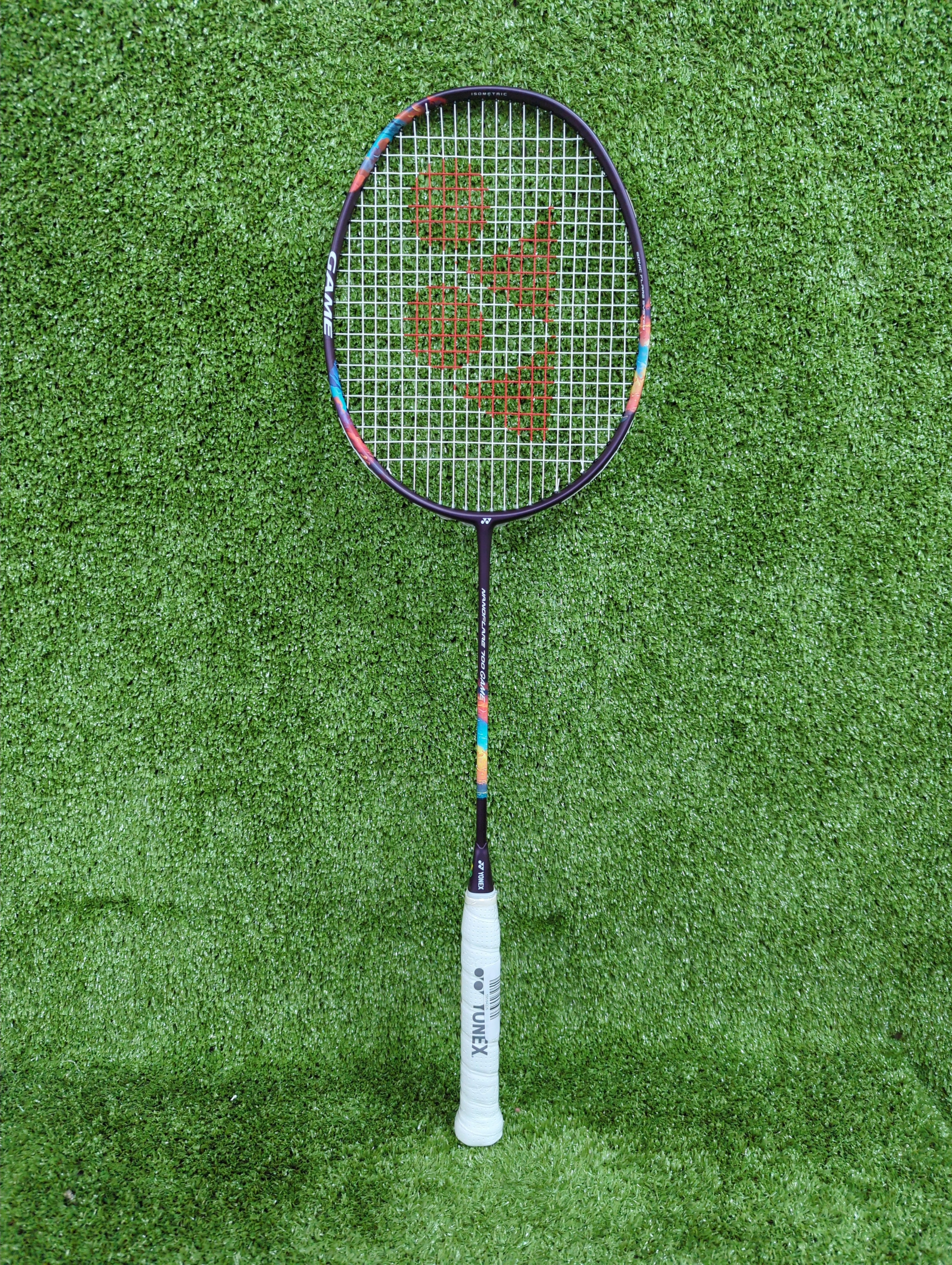 Yonex Nanoflare 700 Game Midnight Purple Blue Badminton Racket Prestrung - Made in Taiwan