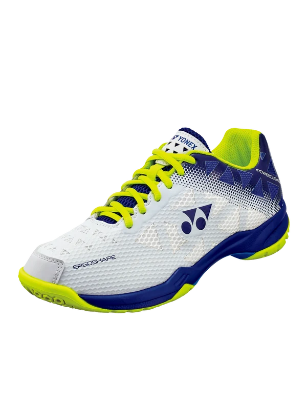 Yonex Badminton Shoe Power Cushion 50 Unisex (White / Blue) Yonex