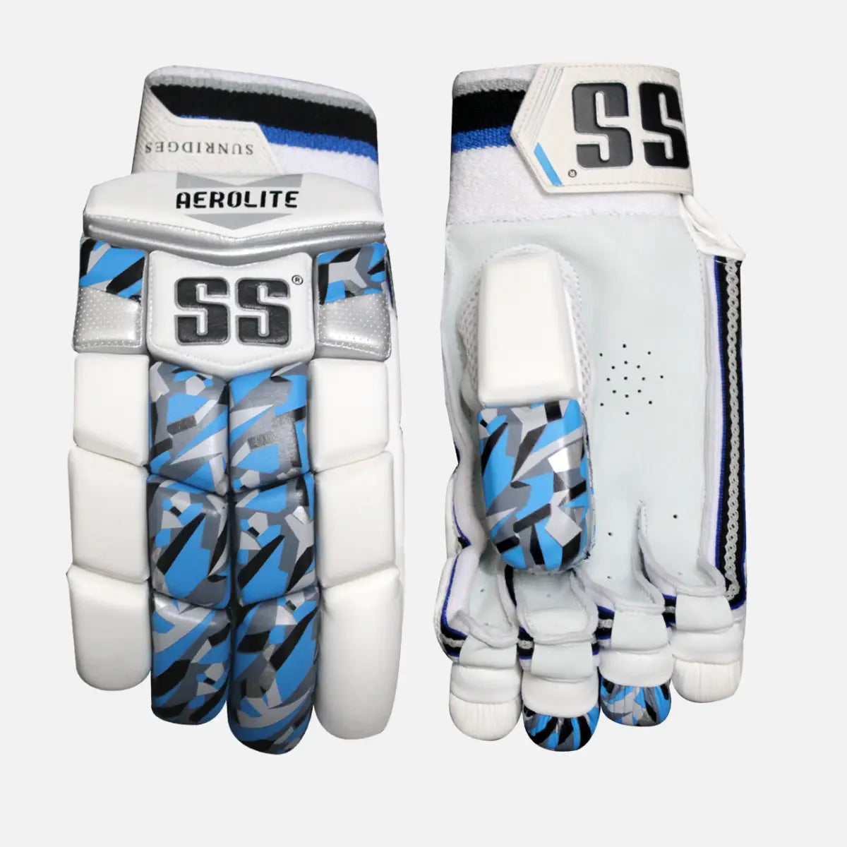 SS Aerolite Junior / Youth Cricket Batting Gloves Dark Blue