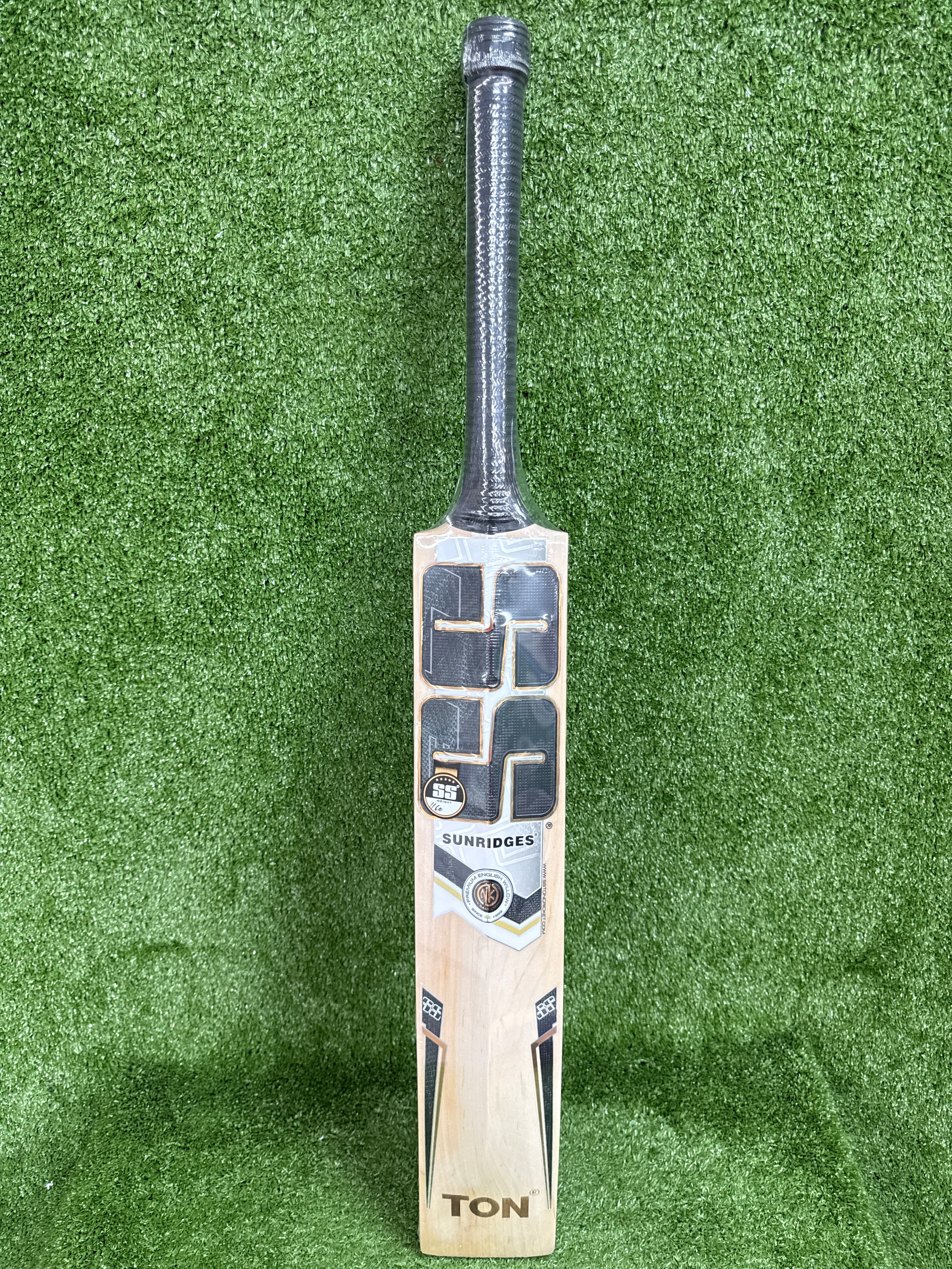 Full back view of the SS Core Limited Edition bat featuring sleek, advanced tech stickers and a contemporary profile.