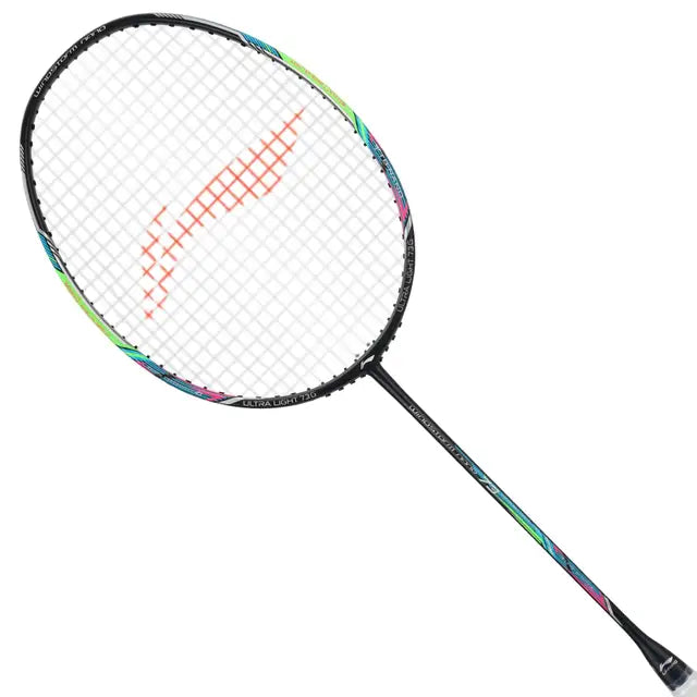 Li-Ning Windstorm Nano 73 Black Badminton Racket Prestrung - Made in China