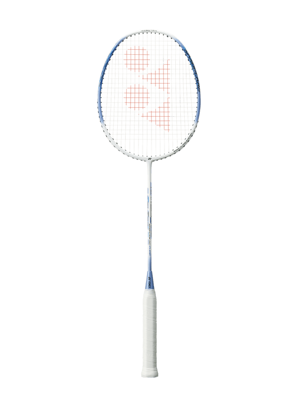 Yonex Nanoflare 001 Clear White/Saxe Badminton Racket Prestrung - Made In China