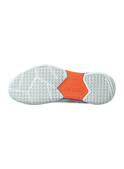 Yonex Badminton Shoe Power Cushion Strider Flow Unisex (White / Sky Blue) Yonex