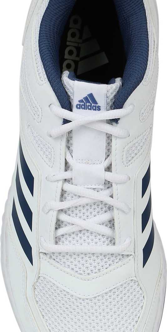 Adidas Cri Rise White/Blue Cricket Shoes