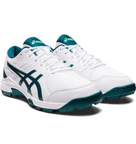 Asics Gel Peake 2 - White/Velvet Pine Cricket Shoes-4-Top_Cricket_Store