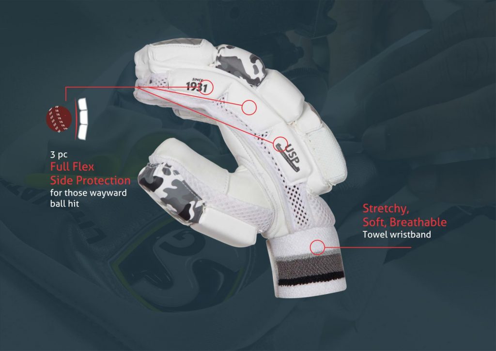 SG KLR Lite Junior / Youth Cricket Batting Gloves