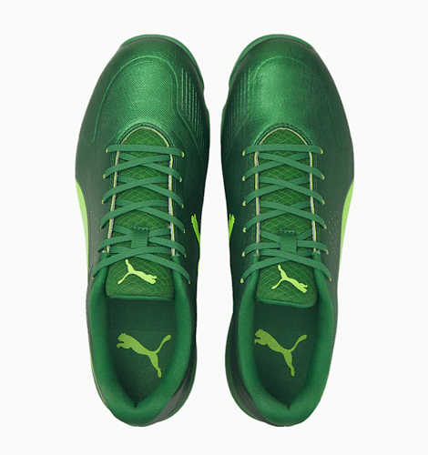 Puma cricket shoes green hotsell