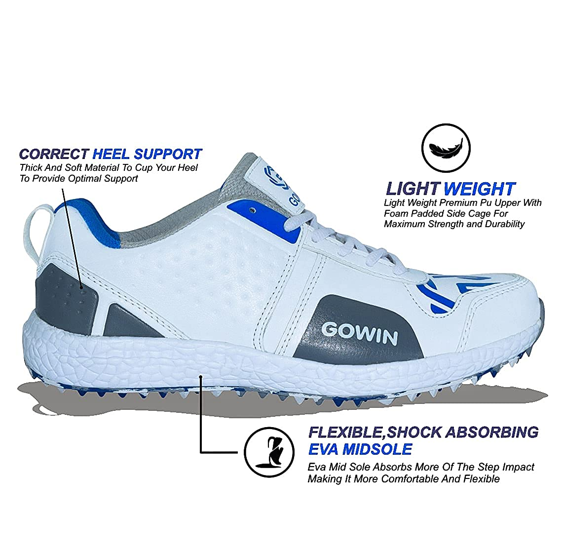 Gowin Pace-2 Cricket Shoes