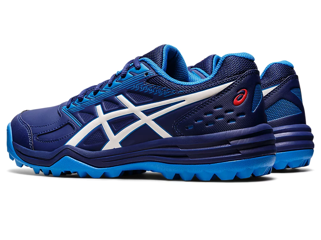 Asics Gel Lethal Field - Dive Blue/White Cricket Shoes