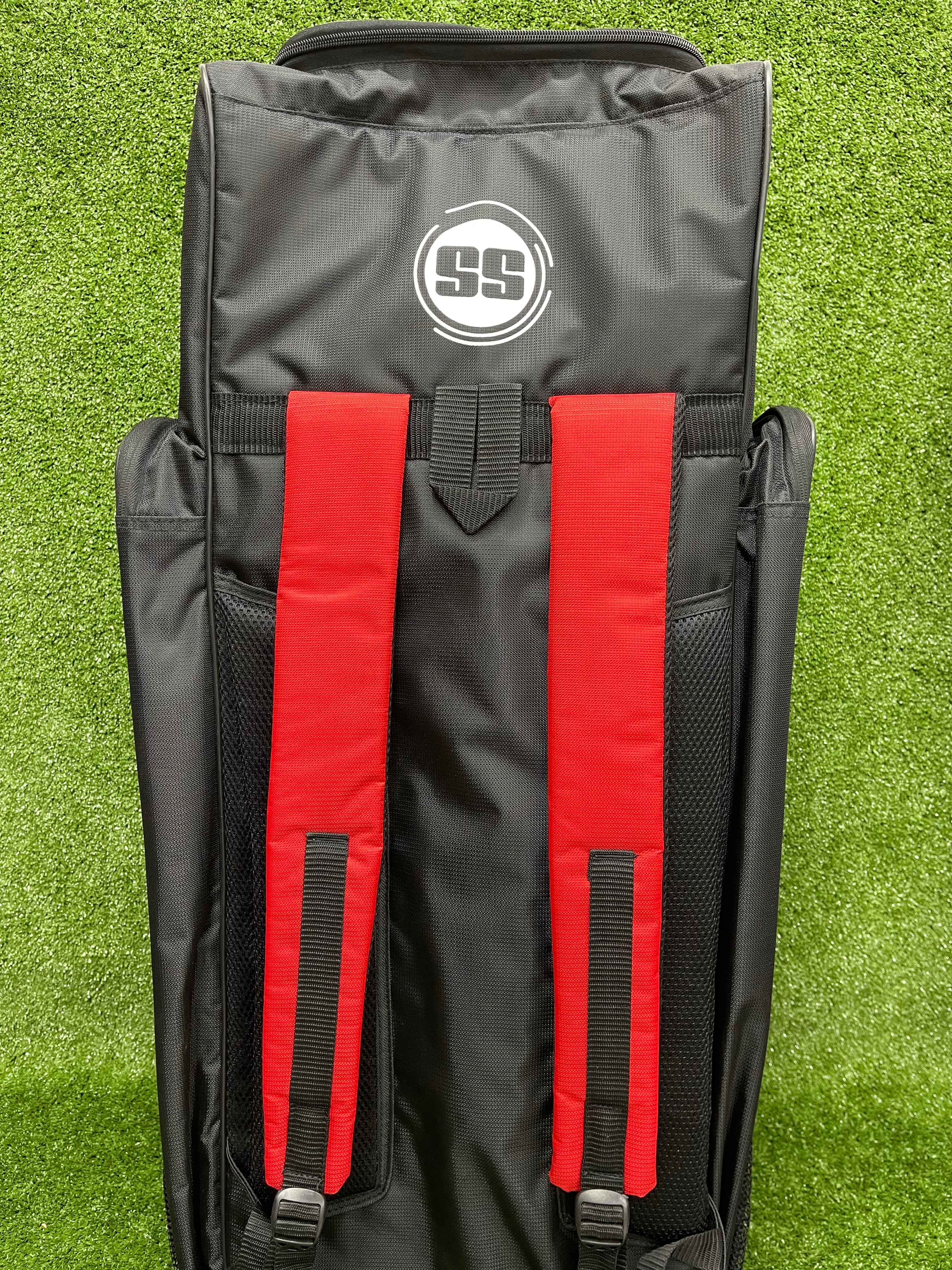 SS World Cup Duffle Cricket Kit Bag (Black & Red)