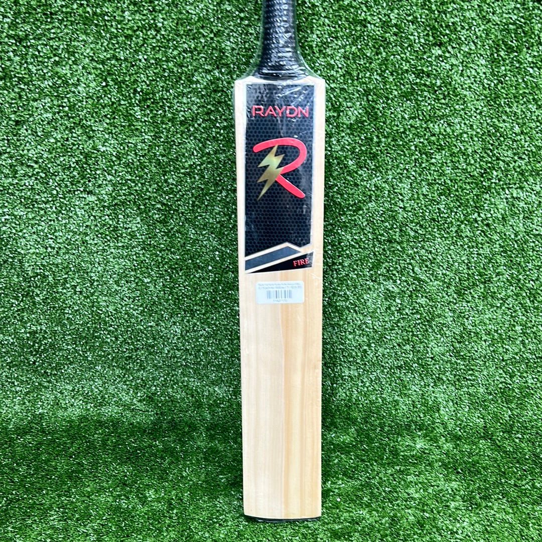 Raydn Fire (Hardik Pandya Profile) Kashmir Willow Light Weight Junior Tennis Ball Cricket Bat