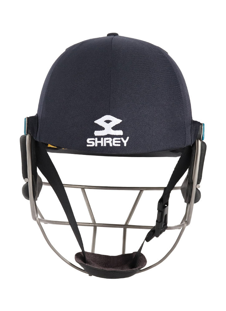 Shrey Masterclass Air 2.0 Titanium Cricket Helmet by SHREY - close-up detail - TopCricketStore